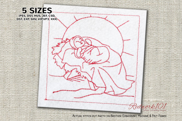Baby Jesus Bluework: A Thoughtful Christmas Embroidery Review
