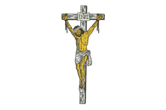 Jesus Crucified: A Boutique Sweatshirt Embroidery Review